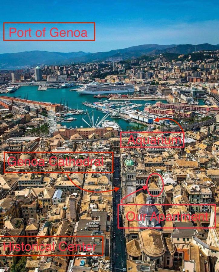 New Apartament In Front Of Genoa Cathedral エクステリア 写真