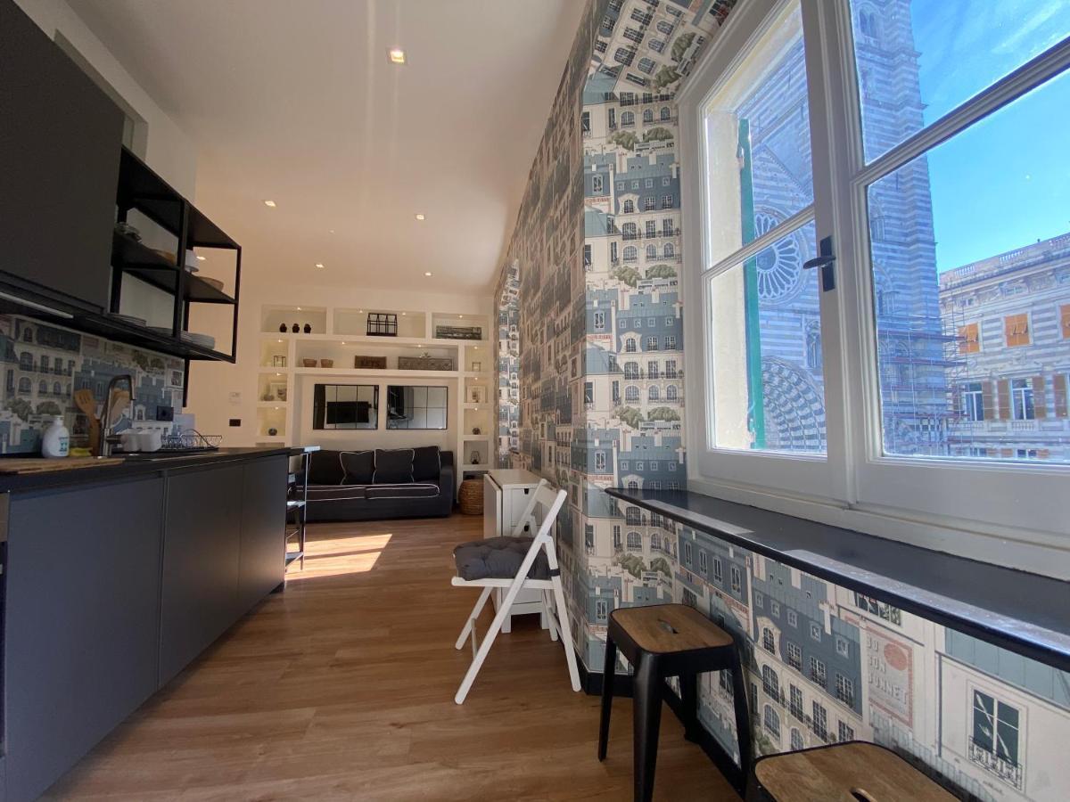 New Apartament In Front Of Genoa Cathedral エクステリア 写真